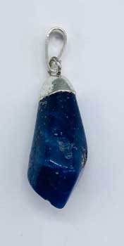 Sodalite Diamond-Shaped Pendant