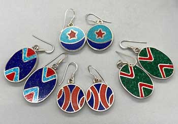 Sterling Silver Dangle Earrings