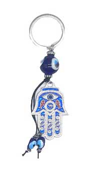 Fatima Hand Nazar Evil Eye Protection Keychain