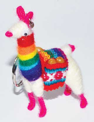 Purification Llama Keychain