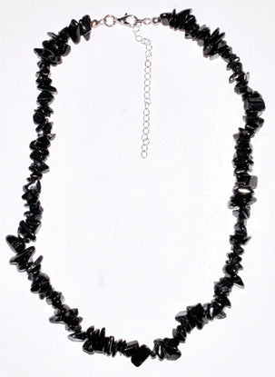 Shungite Chip Necklace 18"