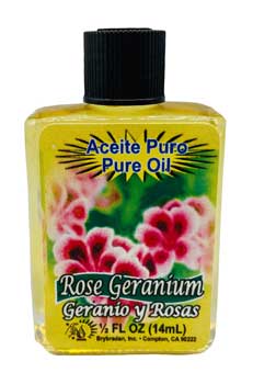 Pure Rose Geranium Oil 4 Dram (1/4 oz.)