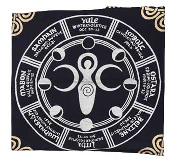 Earth Goddess Altar Cloth 24" X 24"