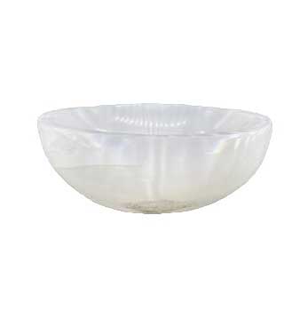 Selenite Oval Bowl 4"