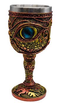 Eye Of Dragon Chalice 6 1/2"