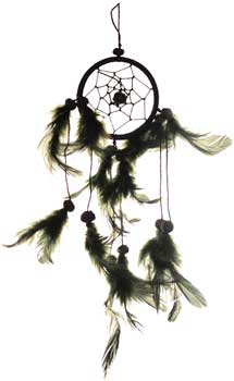 Black Dream Catcher 2 1/2"