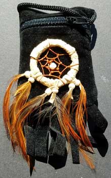 Dream Catcher Black Bag