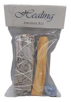 Healing Manifest Sage & Palo Santo Smudge Kit