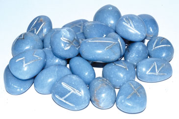 Angelite Rune Set