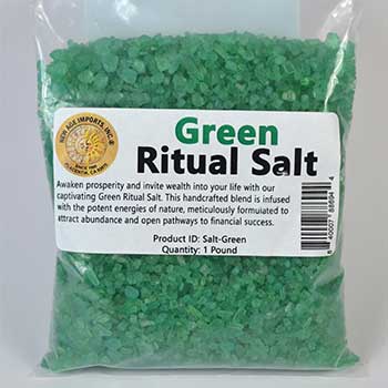 1 Lb Green Ritual Salt