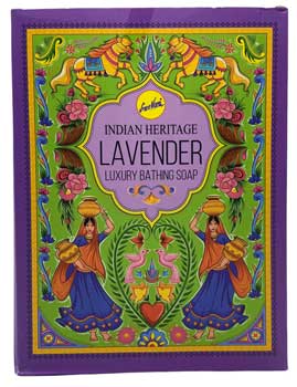 Lavender Soap Indian Heritage 75gm