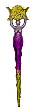 Goddess Magic Wand 9"